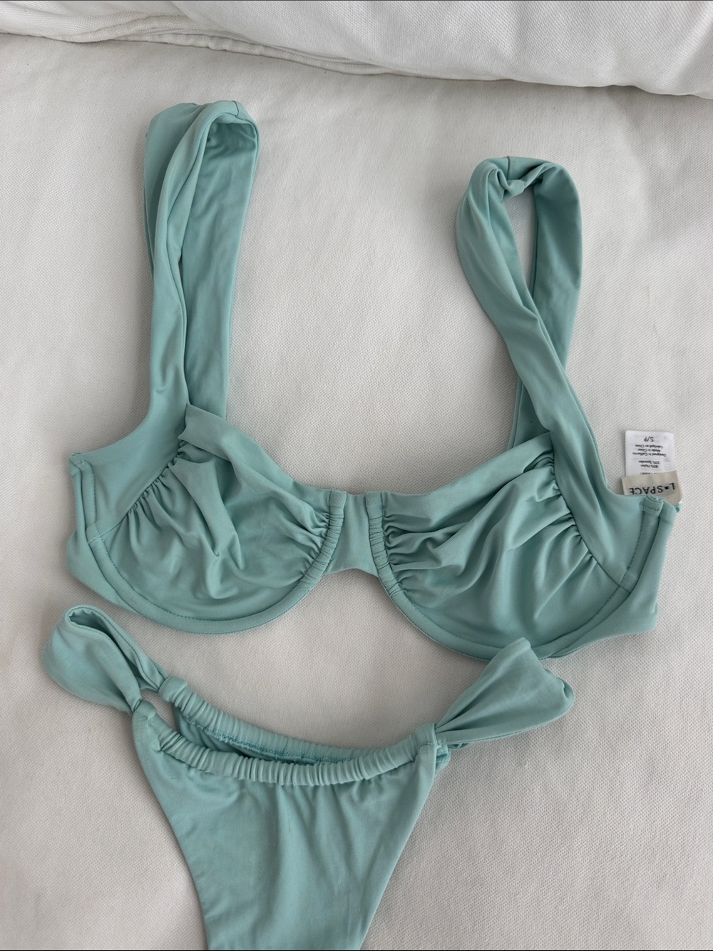🩵 LSPACE x Hanna Montazami Stella Bikini Set – Pool 🩵